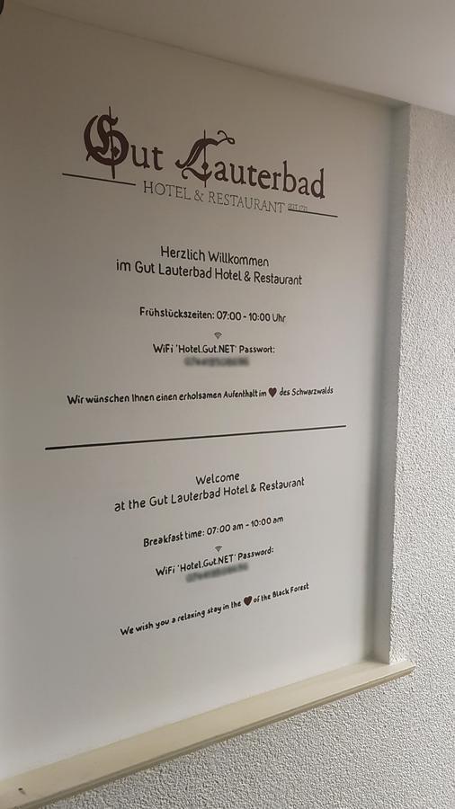 Gut Lauterbad Hotel Фройденщат Екстериор снимка
